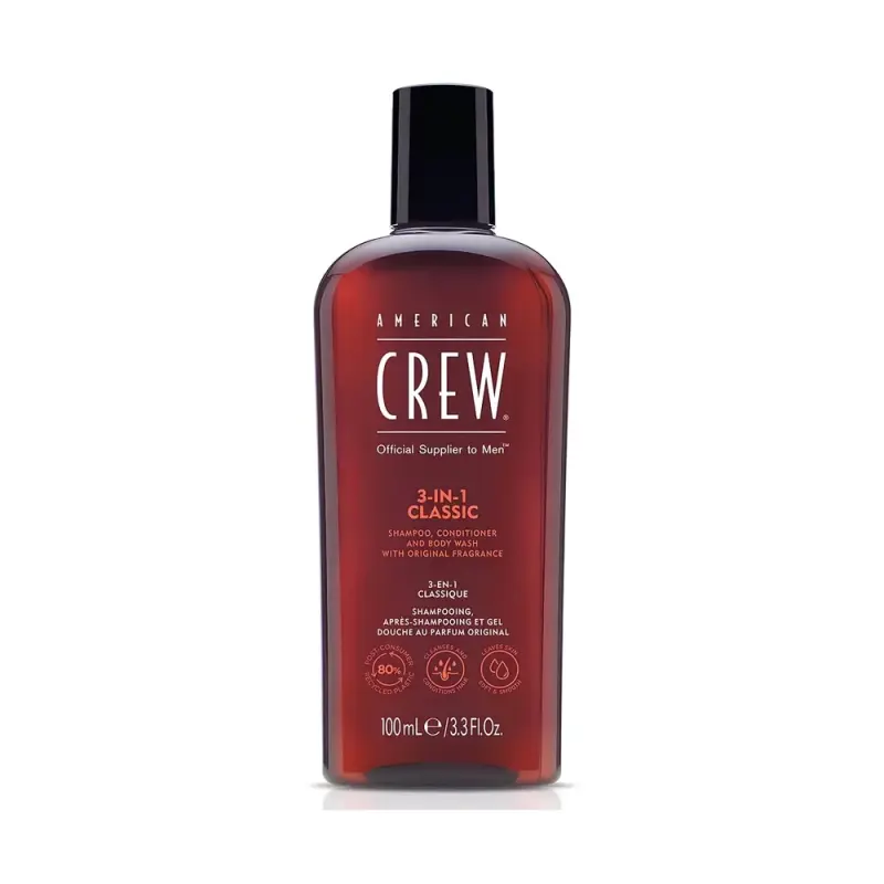 AMERICAN CREW 3-IN-1 CLASSIC Средство по уходу за волосами и телом 100 мл