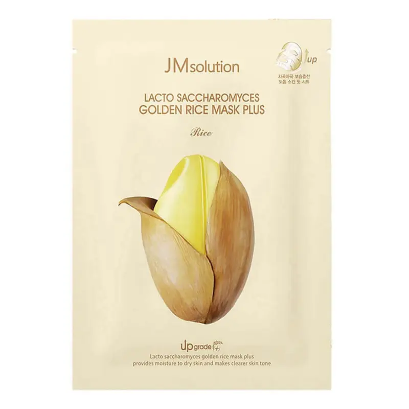JMSOLUTION LACTO SACCHAROMYCES GOLDEN RICE MASK PLUS rice