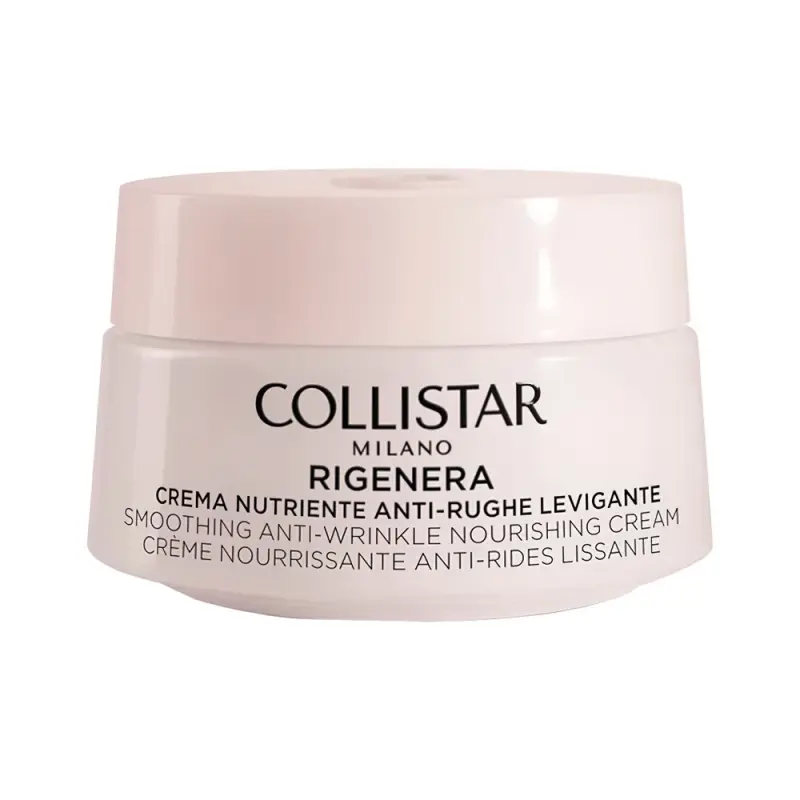 COLLISTAR RIGENERA SMOOTHING ANTI WRINKLE NOURISHING CREAM Питательный разглаживающий крем против морщин 50 ml