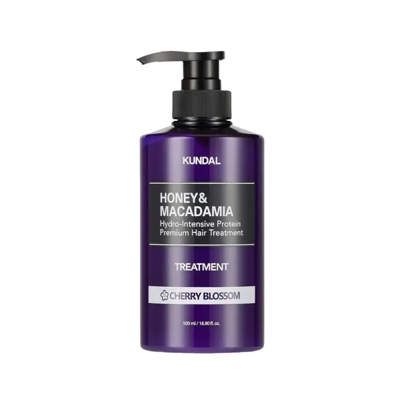 KUNDAL КОНДИЦИОНЕР ДЛЯ ВОЛОС HONEY/MACADAMIA PROTEIN PREMIUM TREATMENT 500ML (KUNDAL) CHERRY BLOSSOM