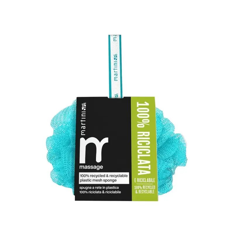 Martini SPA RECYCLED RECYCLABLE NET SPONGE / Сетчатая мачалка для умываняи