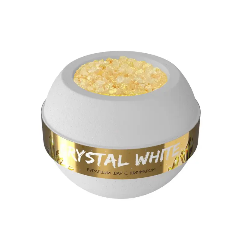 Fabrik Шар для ванны бурлящий Crystal White 210 гр