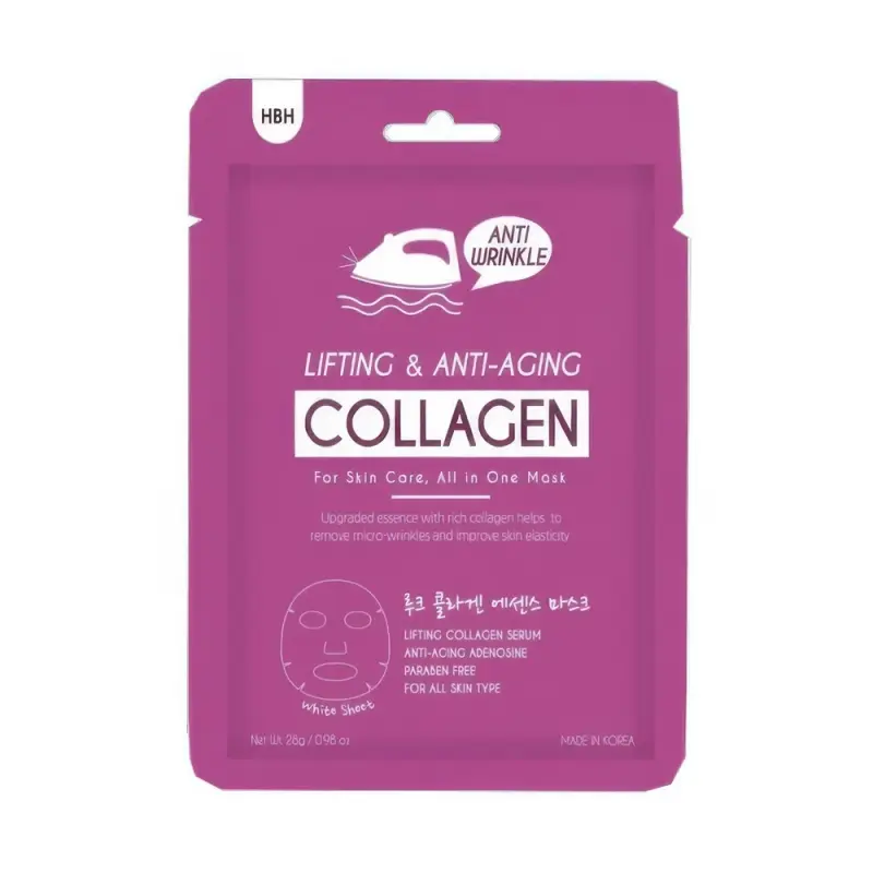 HBH LUKE Lifting & Anti-Aging Collagen Essence Mask Коллагеновая антивозрастная маска для лица