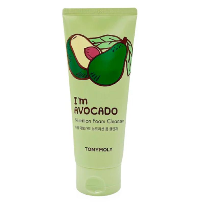 TONY MOLY Пенка для лица I'M AVOCADO Nutrition FOAM CLEANSER 180ml