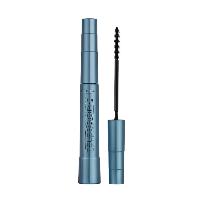 L'Oréal Paris Тушь для ресниц Telescopic Lengthening Waterproof Mascara, Черная 7,7мл