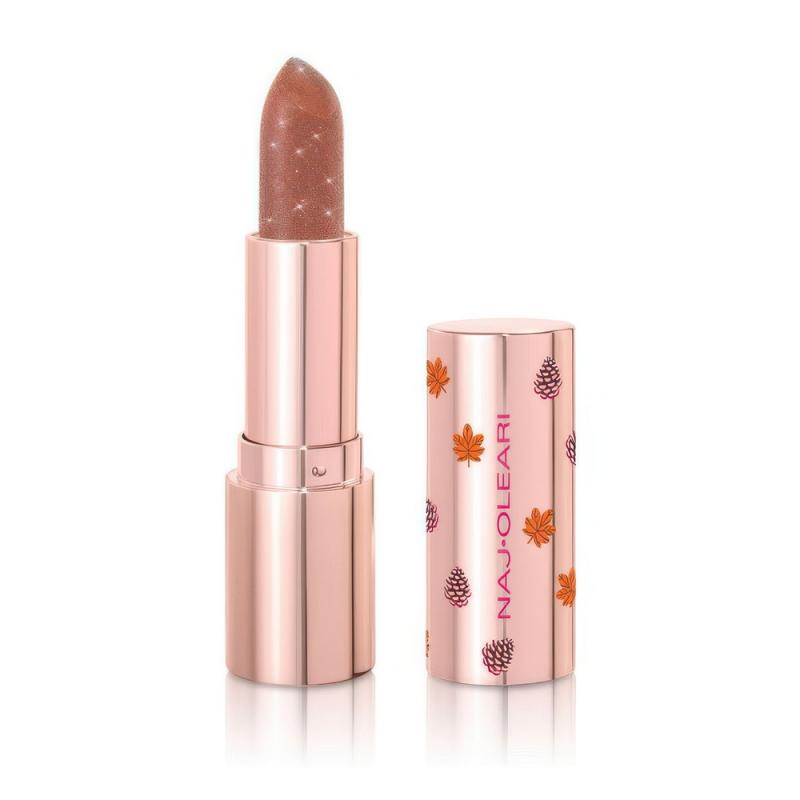 NAJ OLEARI  STARDUST GLITTER LIPSTICK SPARKLING NUDE