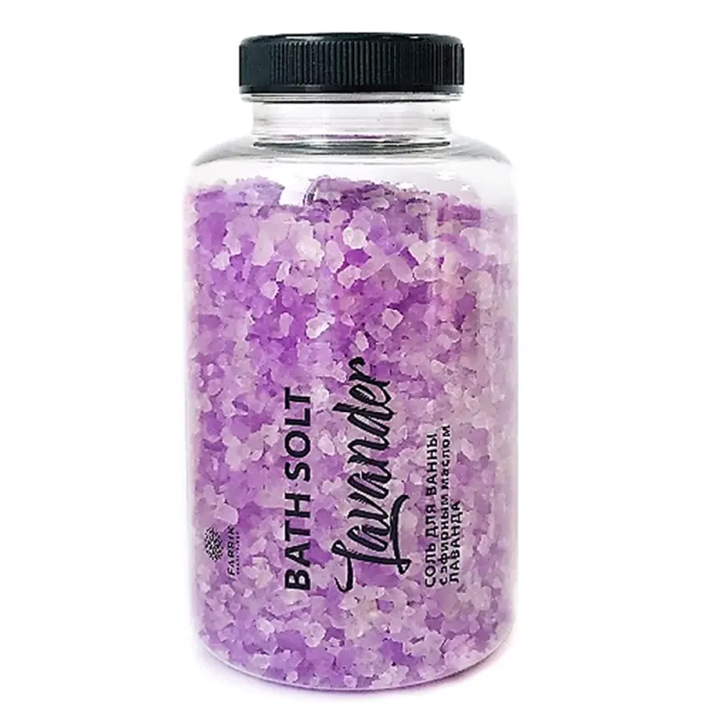 Fabrik Cosmetology Соль д/ванны с эфирным маслом Лаванда (Lavander) в банке 500 г