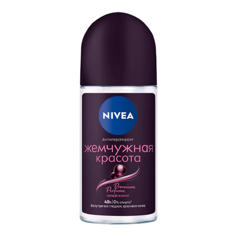 Nivea Women Дезодорант антиперспирант шариковый Жемчужная красота Premium Perfume 50 мл