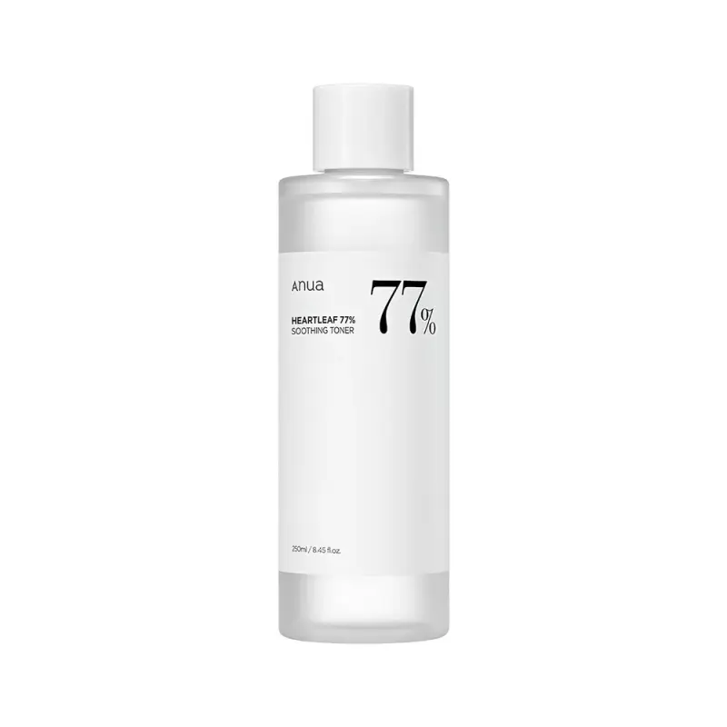 ANUA HEARTLEAF 77 SOOTHING TONER 250ml / Успокаивающий тонер для лица