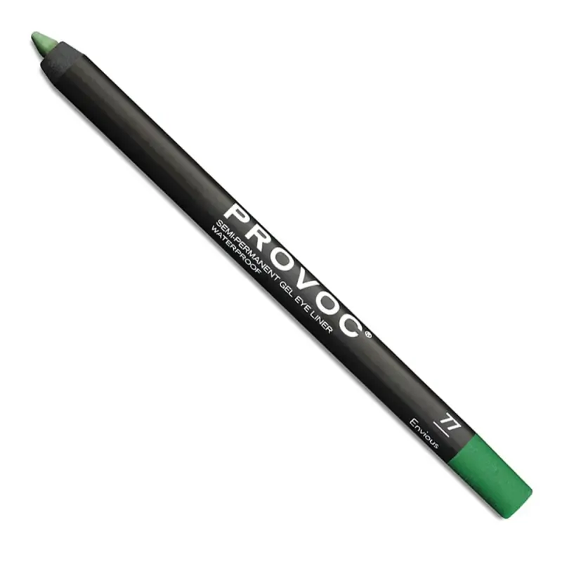 PROVOC Semi-Permanent Gel Eyeliner WP 77 Envious Гелевый водостойкий карандаш подводка для глаз EYL77