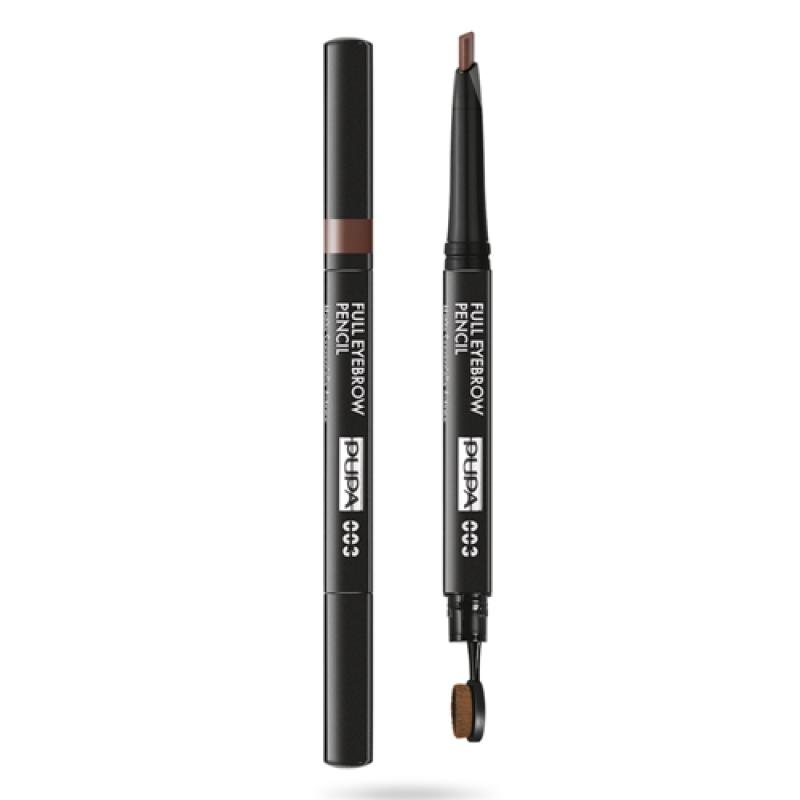 PUPA Карандаш для бровей FULL EYEBROW PENCIL тон 003 Темный коричневый
