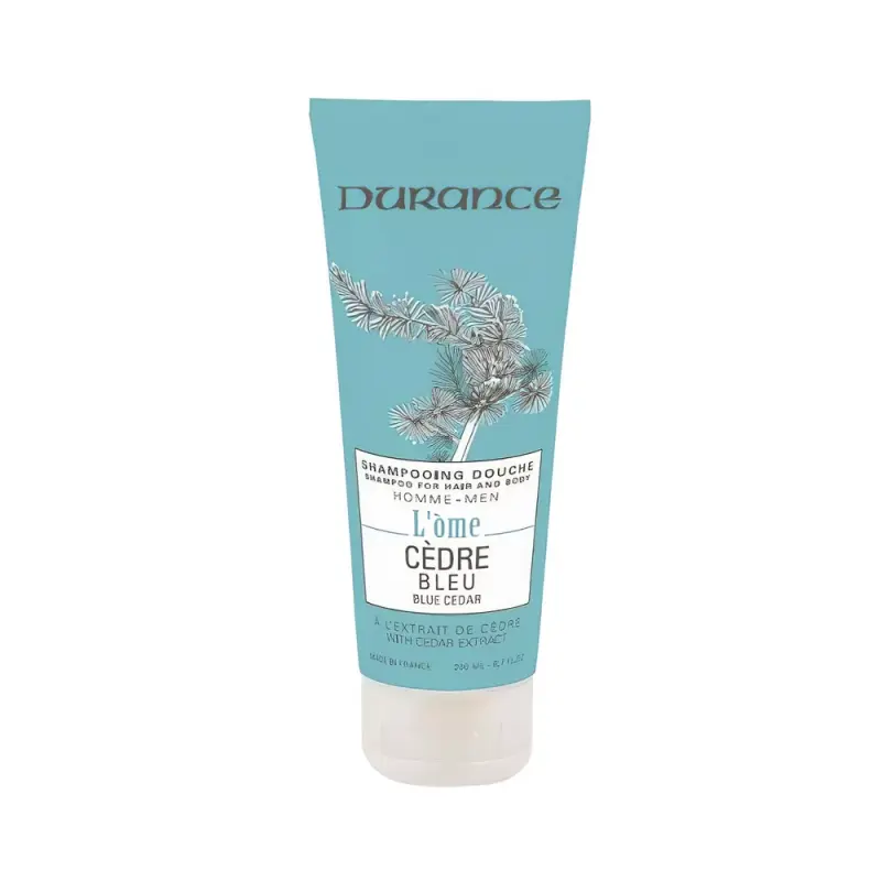 DURANCE ШАМПУНЬ ДЛЯ ВОЛОС И ТЕЛА BLUE CEDAR WITH CEDAR EXTRACT ДЛЯ НЕГО 200МЛ