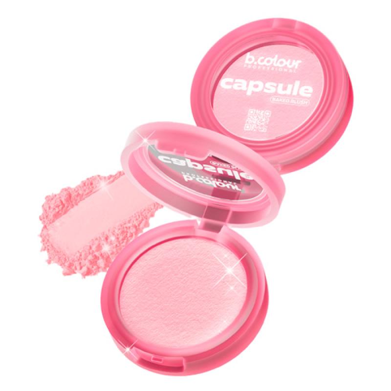 7DAYS B.COLOUR PRO CAPSULE Румяна для лица запеченные / 01 Sweet Julie, 2,9 г