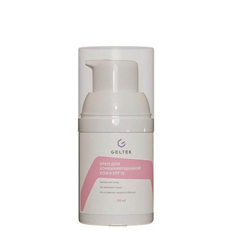 Geltek Крем для комбинированной кожи SPF 15, фл. 30 мл