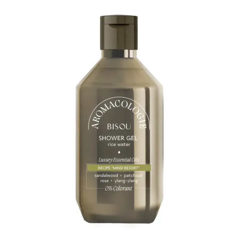 Bisou Aromacologie Гель для душа с Рисовой Водой 400 мл