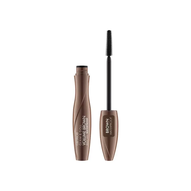 Catrice Тушь дресн.коричневая водост.Catrice Glam & Doll Volume Brown 1уп