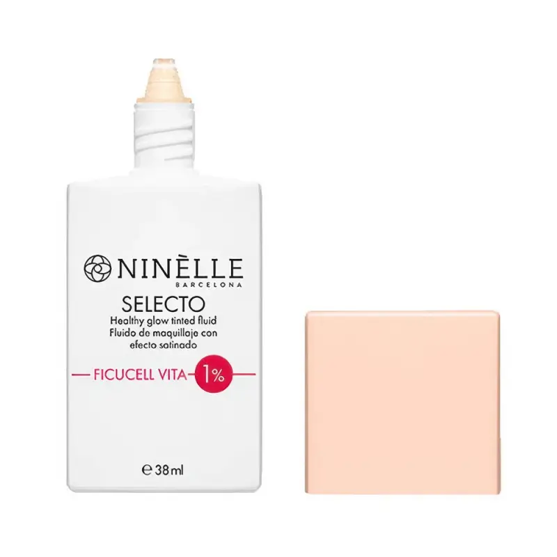 NINELLE Тональный крем-флюид с эффектом здорового сияния SELECTO №241 фарфоровый