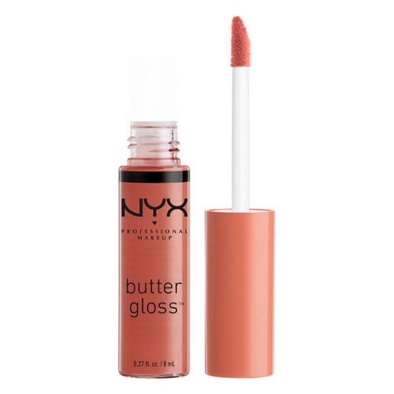 NYX PM УВЛ-ЩИЙ БЛЕСК Д Г BUTTER LIP GLOSS №16, PRALINE, Св - кор-вый 8 мл