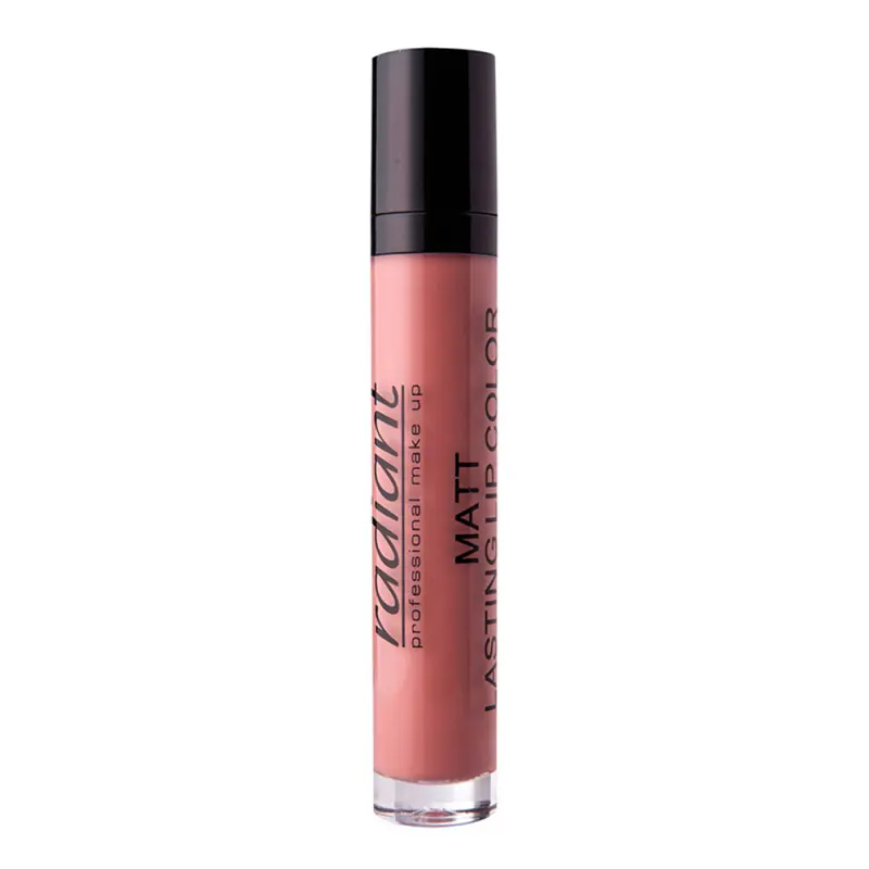 RADIANT MATT LASTING LIP COLOR SPF 15 No 1 Жидкая стойкая матовая помада для губ Matt Lasting Lip Color SPF 15, т. 01 натуральный розов