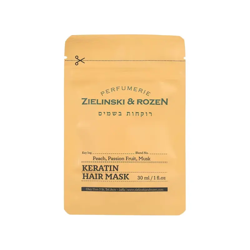 Zielinski & Rozen Кератиновая маска для волос Персик, Маракуйя, Мускус Keratin hair mask Peach, Passion fruit, Musk 30 мл