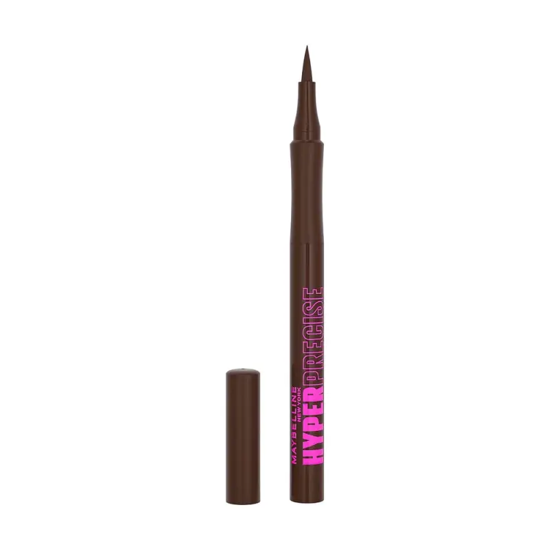 Maybelline Лайнер для глаз, тон 710 Hyper Precise Коричневый 1 мл