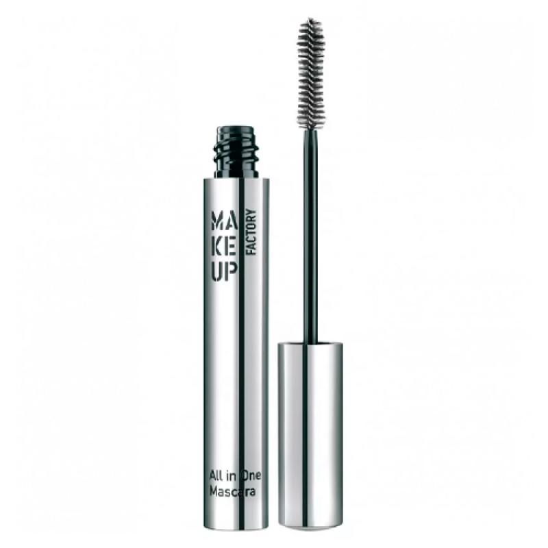 Make up Factory Комбинированная тушь для ресниц All In One Mascara т. 01 черный