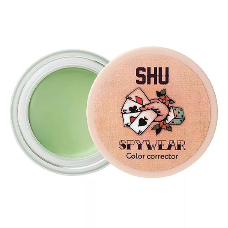 SHU ВЫСОКОПИГМЕНТИРОВАННЫЙ КОРРЕКТОР ДЛЯ ЛИЦА SPYWEAR МАРКИ SHU №32 зеленый