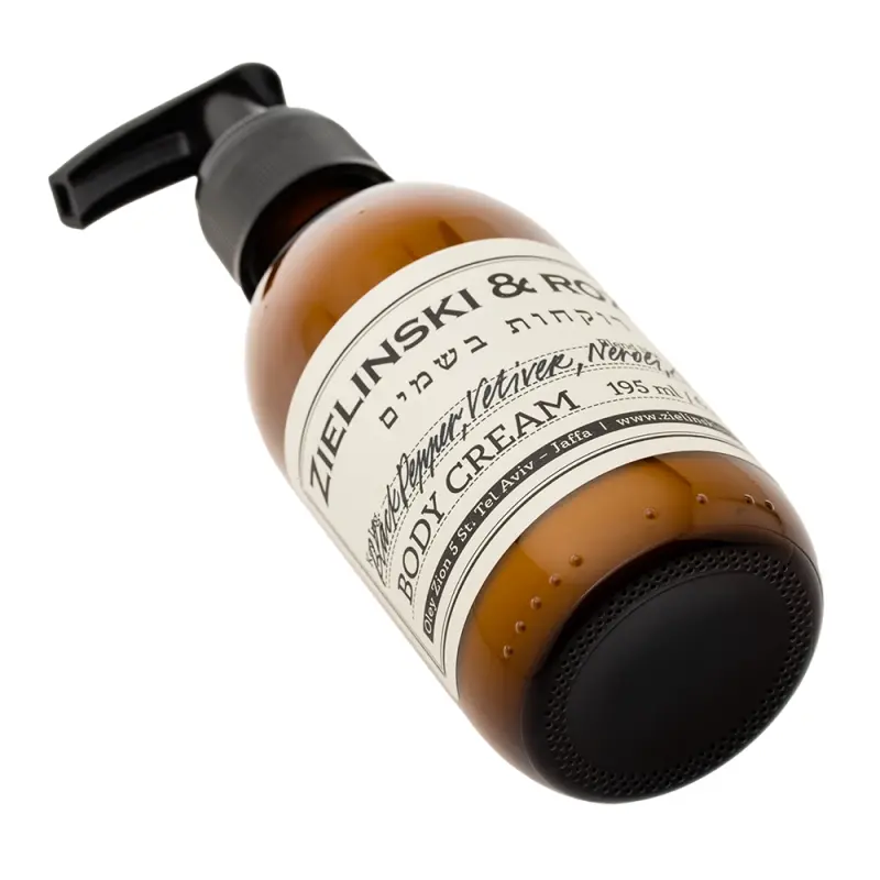 Zielinski & Rozen  Body cream Black pepper, Amber, Neroli  Крем для тела Черный перец, Амбра, Нероли 195мл