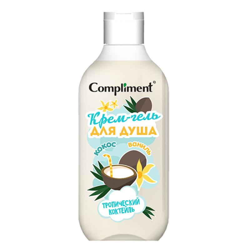 Compliment Крем-гель для душа «Тропический коктейль», 500мл