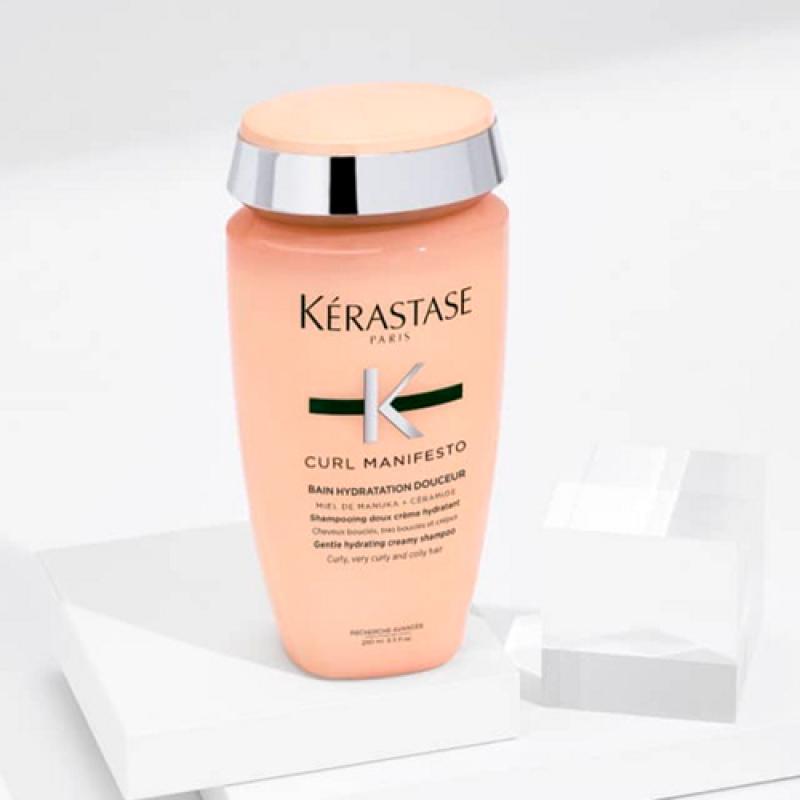 Kerastase гамма Кёрл Манифесто: Шампунь-Ванна для вьющихся и кудрявых волос Нуриссант, 250 мл