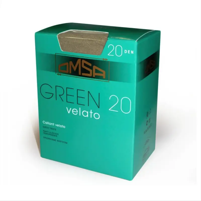 Колготки жен. Omsa 009OM Omsa Green  Nero 2