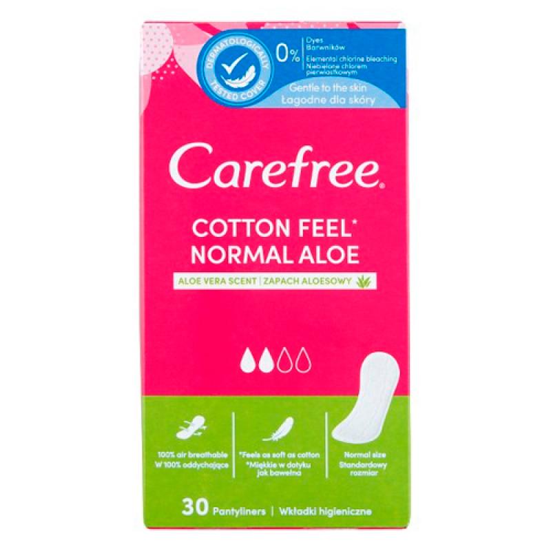 Carefree® Cotton Aloe салфетки 30 шт