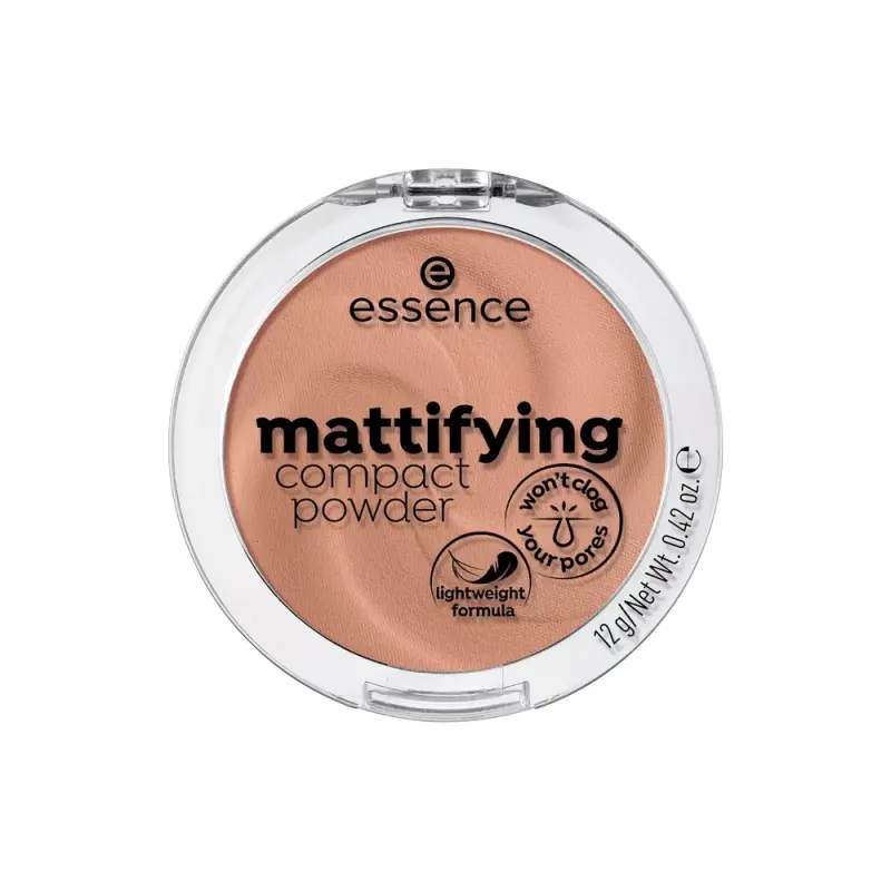 Essence Матирующая компактная пудра mattifying compact powder 02 уп