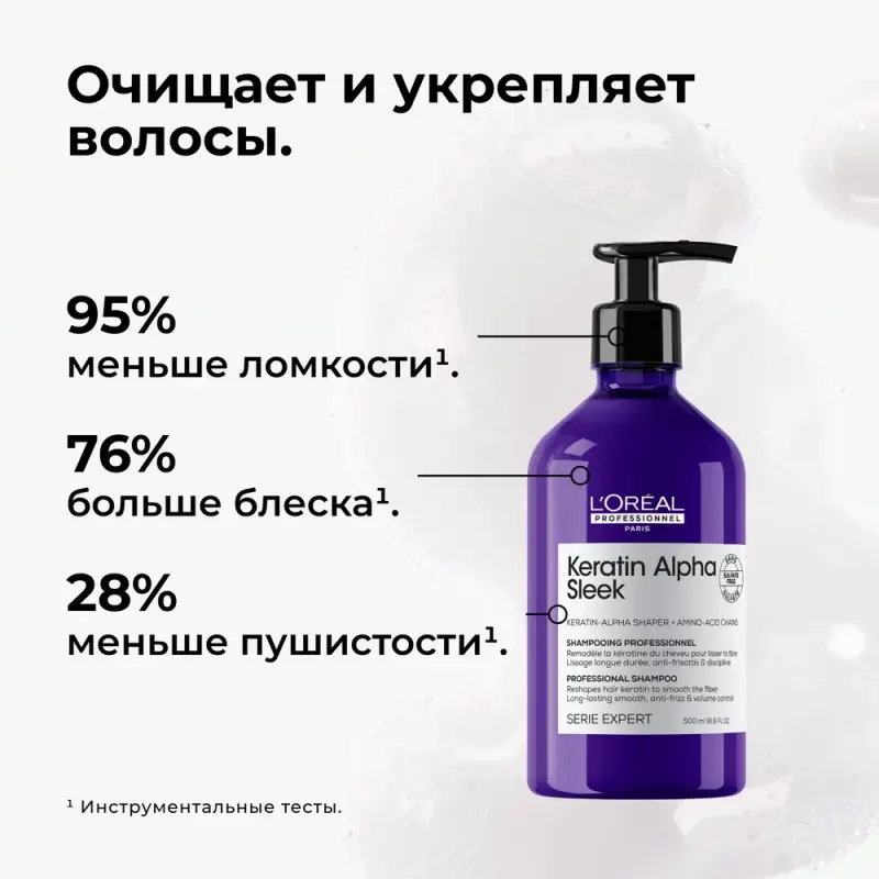 L'Oreal Professionnel Кератин Альфа Шампунь 500мл