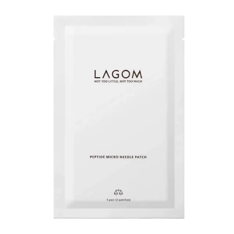LAGOM PEPTIDE MICRO NEEDLE PATCH Патчи для кожи вокруг глаз 1 пара