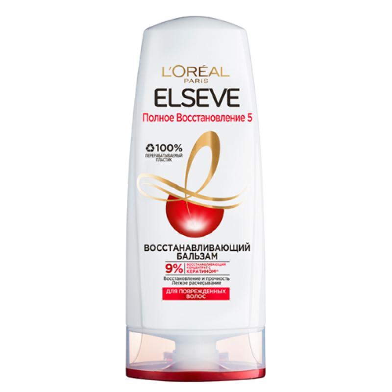 L'oreal ELSEVE полное вос-ние 5 Бальзам-опо-тель  д повр-ных и осл-ных волос, 200 мл