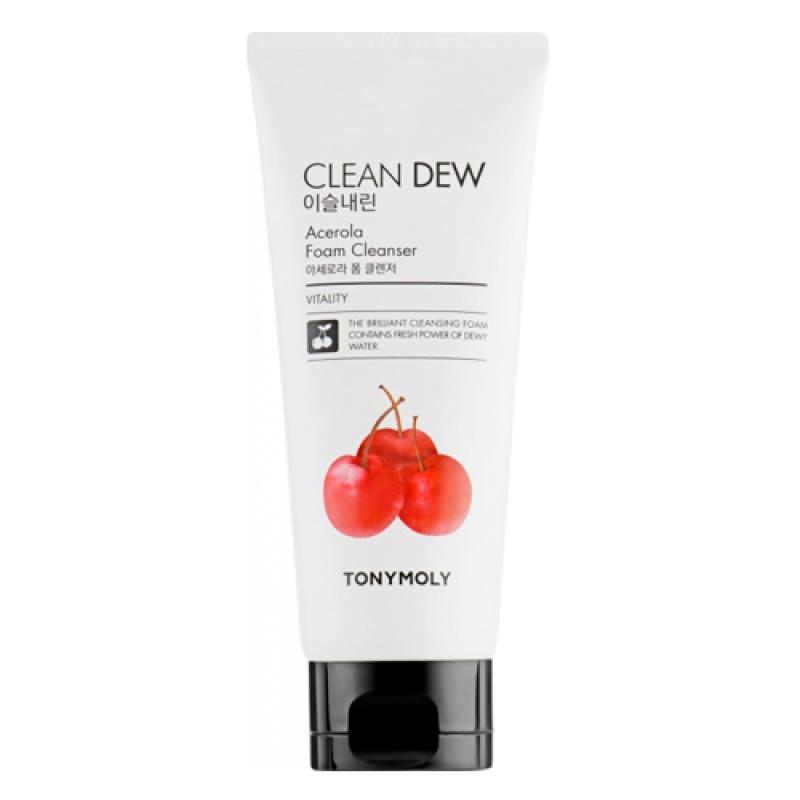 Tony Moly Очищающая пенка для умывания  с экстрактом ацеролы 180мл