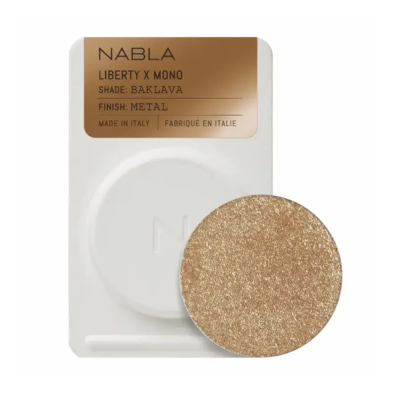 Nabla Liberty X Mono Metal - Baklava Тени для век Single в нескольких вариантах отделки 1г