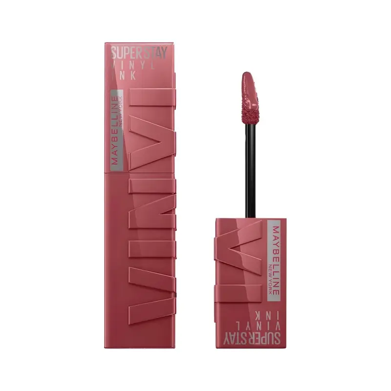 Maybelline Жидкая глянцевая помада Super Stay® Vinyl Ink, оттенок 160 Sultry