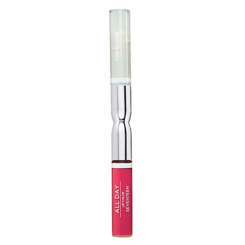 Seventeen Жидкая стойкая помада-блеск 77 ALL DAY LIP COLOR & TOP GLOSS