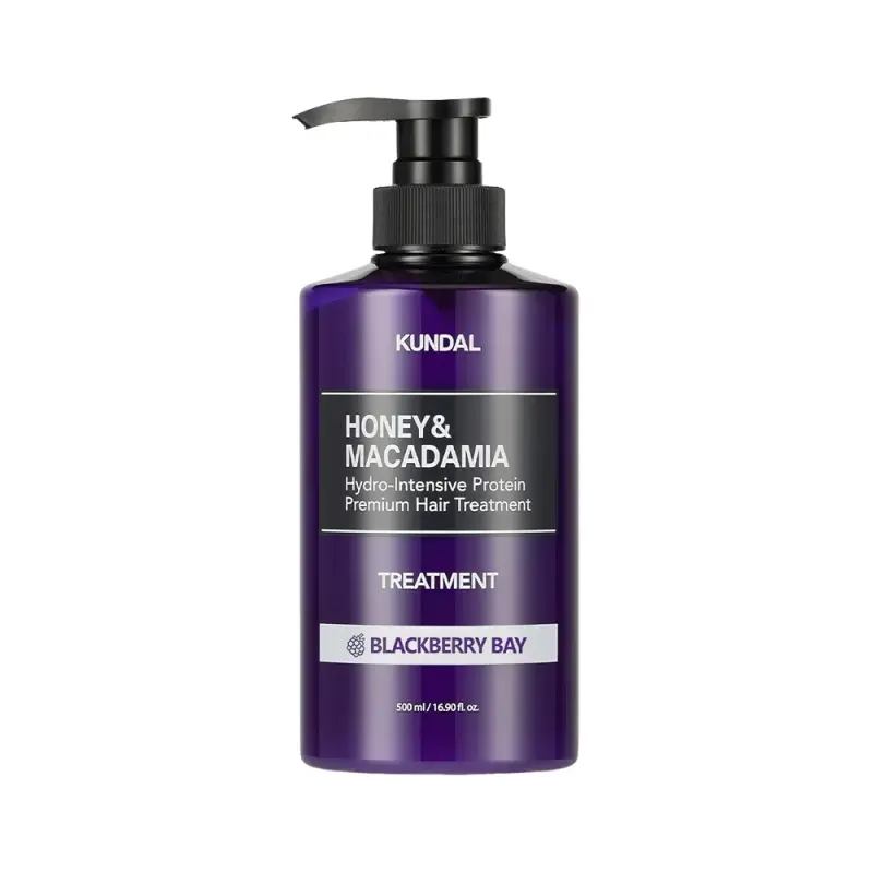 KUNDAL КОНДИЦИОНЕР ДЛЯ ВОЛОС HONEY/MACADAMIA PROTEIN PREMIUM TREATMENT 500ML (KUNDAL) BLACKBERRY BAY