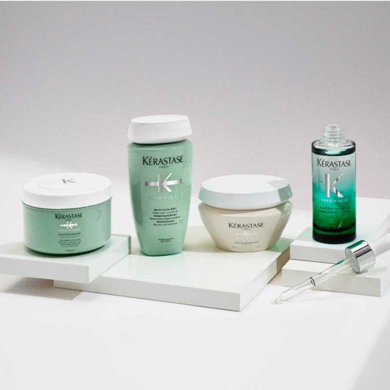 Kerastase гамма Спесифик: Маска интенсивно очищающая для волос жирных у корней и чувствительных по длине 250 мл