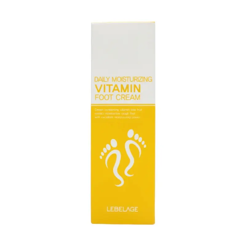 LEBELAGE Крем для ног с витамином DAILY MOISTURIZING VITAMIN FOOT CREAM