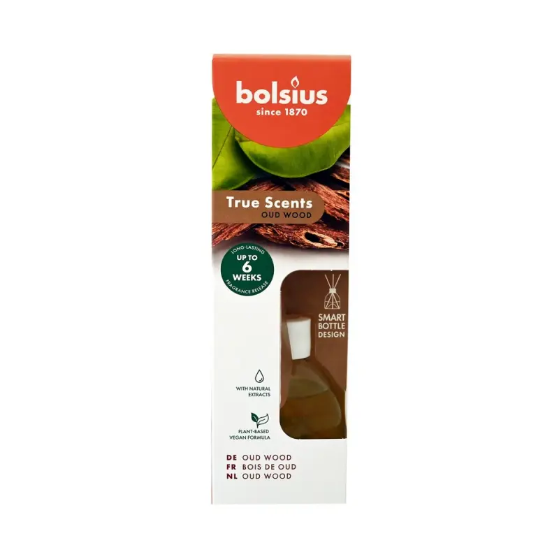 Bolsius Ароматические диффузоры: Frag. diffuser 60ml EE TS OWD