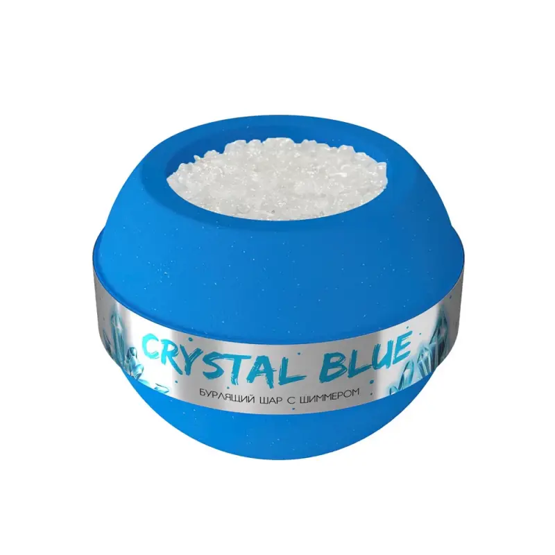 Fabrik Шар для ванны бурлящий Crystal Blue 210 гр