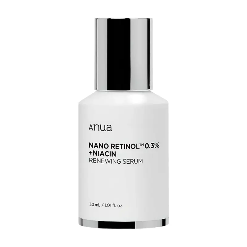 ANUA RETINOL 0.3 + NIACIN RENEWING SERUM Омолаживающая сыворотка с 0.3% ретинолом и ниацинамидом 30ml