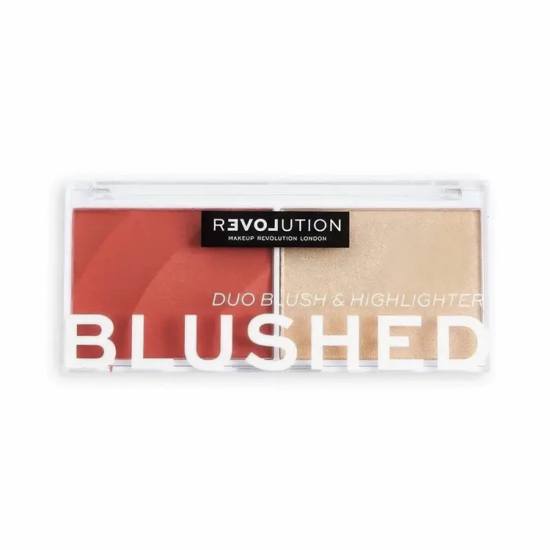 RELOVEREVOLUTION ПАЛЕТКА РУМЯНА И ХАЙЛАЙТЕР BLUSHED Daydream