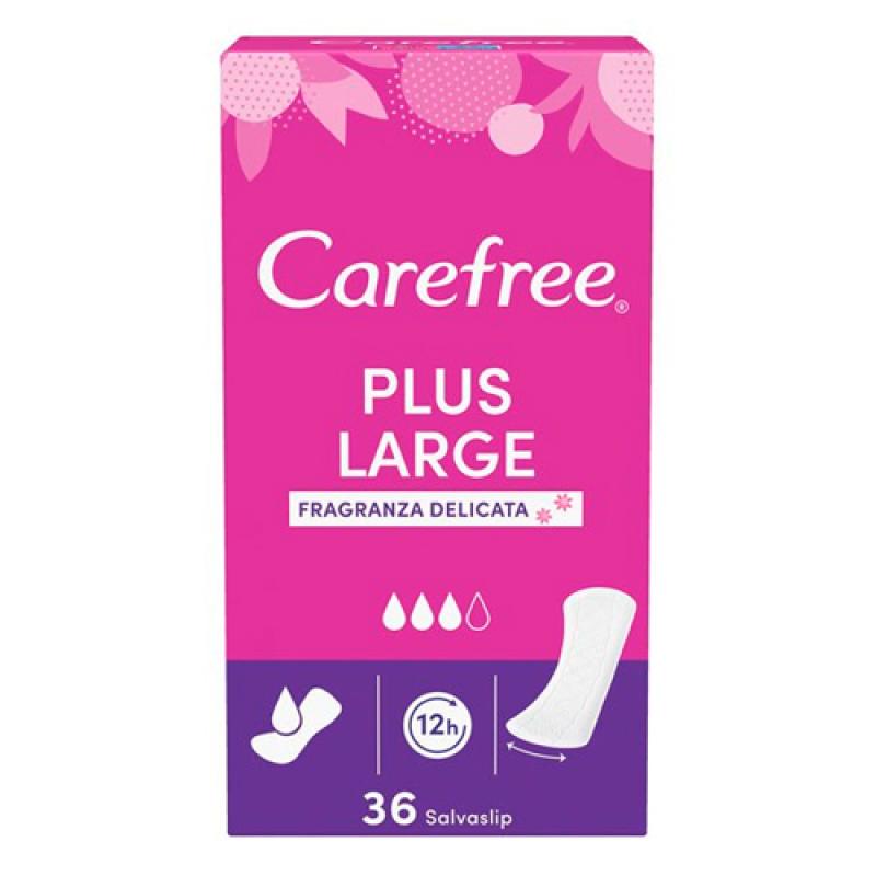 Carefree® Large Plus салфетки 36 шт