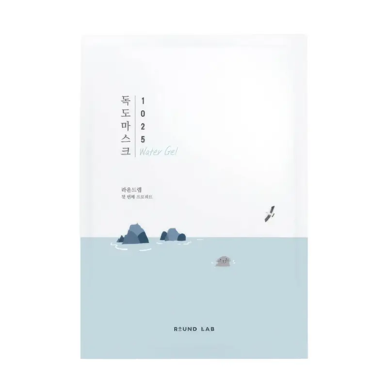 ROUND LAB 1025 DOKDO HYDRATING WATER GEL MASK Маска для лица 30ml