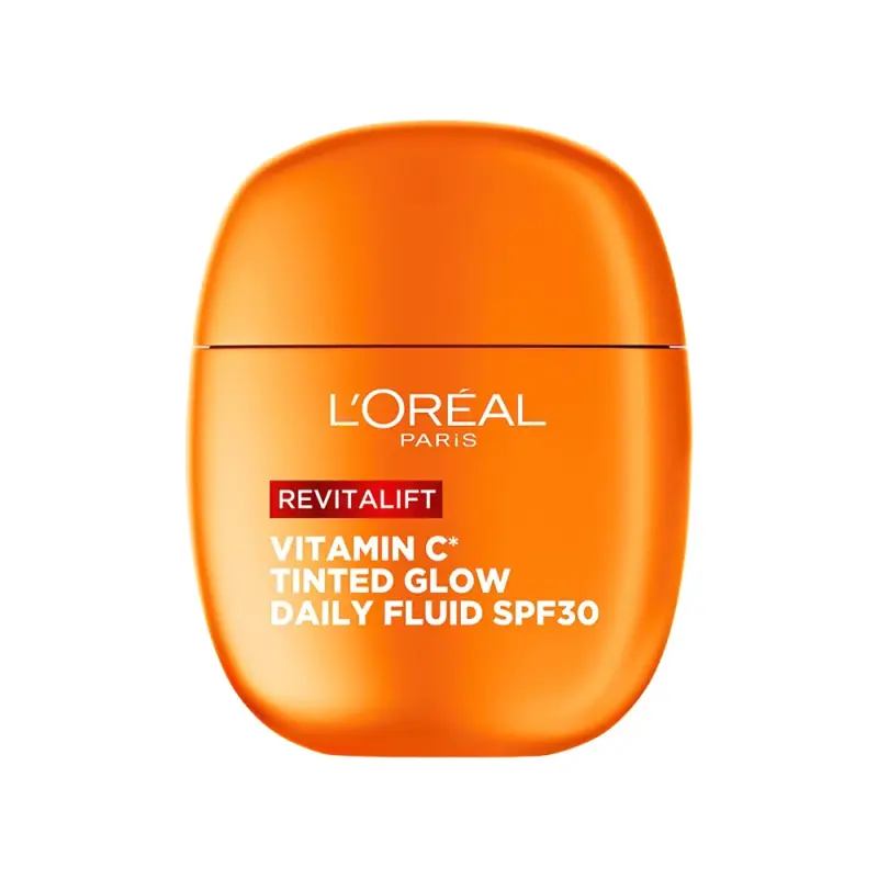 L'Oreal Paris Тонирующий крем-флюид для лица с витамином C Revitalift, 40 мл